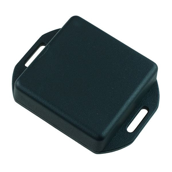 1551SFLBK Hammond Miniature Black ABS Flanged Enclosure 50 x 50 x 15mm