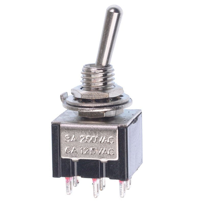 On-On Miniature Toggle Switch DPDT