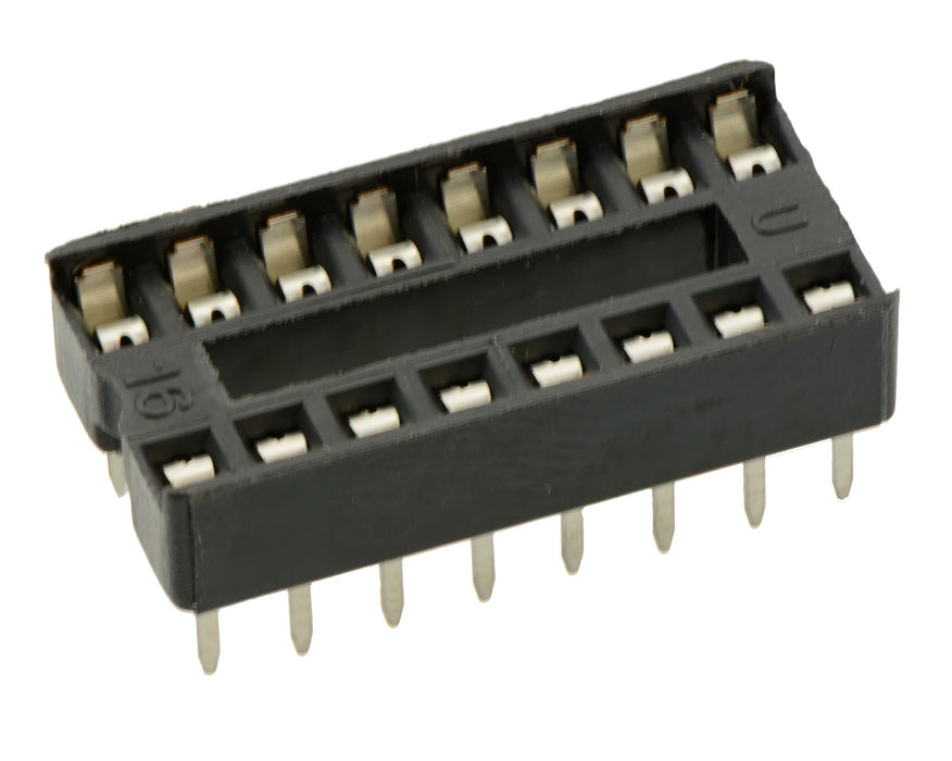 16-Pin DIP IC Socket 7.62mm