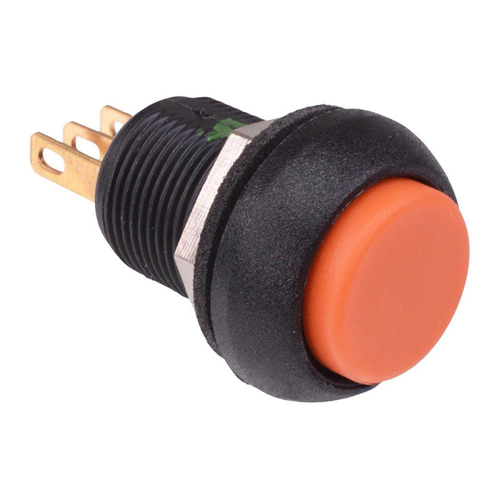 IMP7Z492UL APEM Orange Momentary 12mm Push Button Switch SPDT IP67
