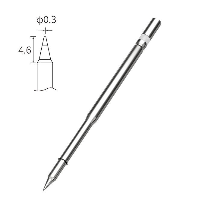 T210-0.3I 0.3mm Conical Soldering Iron Tip ATTEN