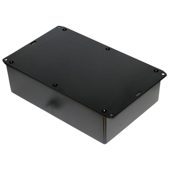 1591XXFFLBK Hammond Multipurpose Black FRABS Enclosure Flanged Lid 221 x 150 x 63mm