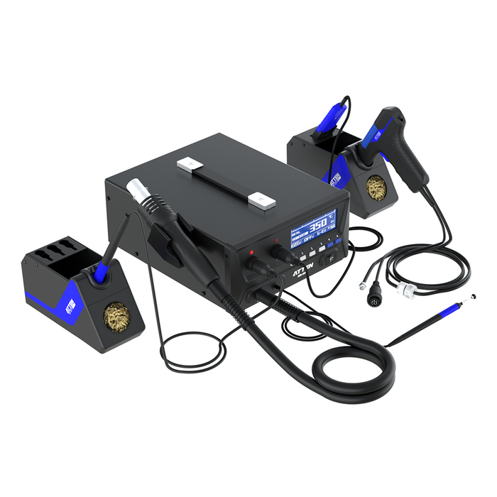 4 in 1 Professional Digital Rework Soldering Station 900W MS-900 ATTEN