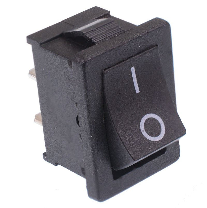 Off-(On) Momentary Rectangle Rocker Switch SPST
