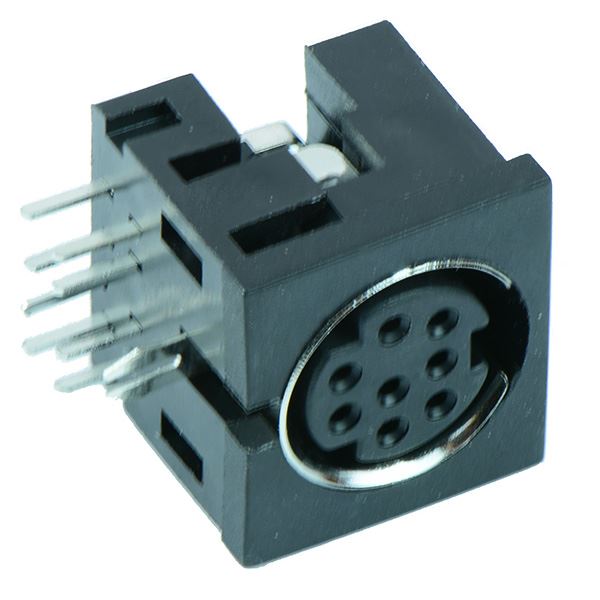 8-Way PCB DIN Mini Socket