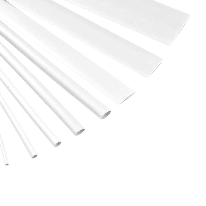 7mm x 1.2m White Heat Shrink Sleeve