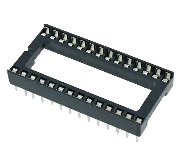28-Pin DIP IC Socket 15.24mm