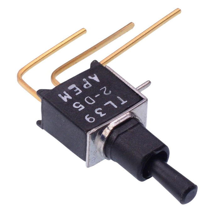 TL39WW09400 APEM On-Off-On Momentary Subminiature Washable PCB Toggle Switch SPDT