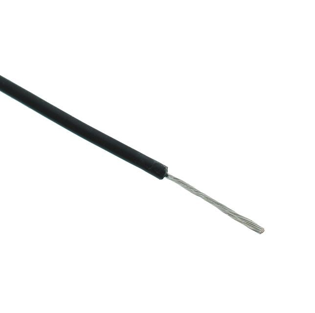 Black Silicone Lead Wire 24AWG 40/0.08mm (price per metre)