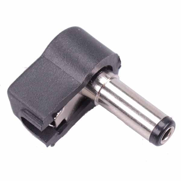 2.5mm x 5.5mm Right Angle Long DC Plug Connector