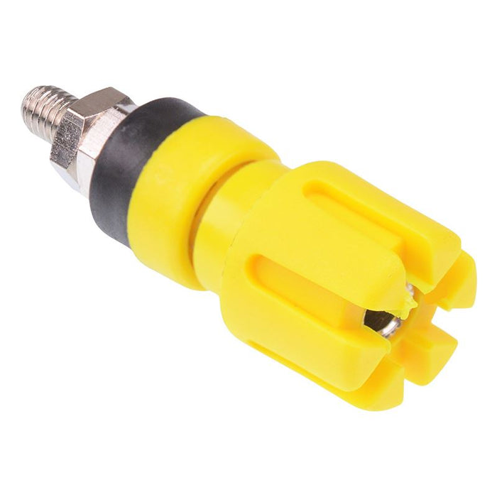 Yellow 4mm Binding Post Socket 30A CL159775