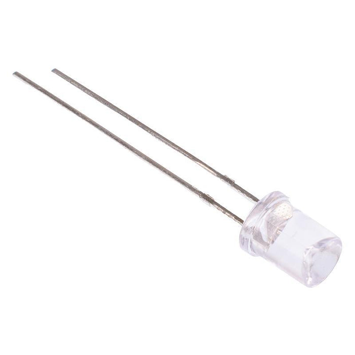 Blue 5mm Concave Water Clear LED 120mcd 100°