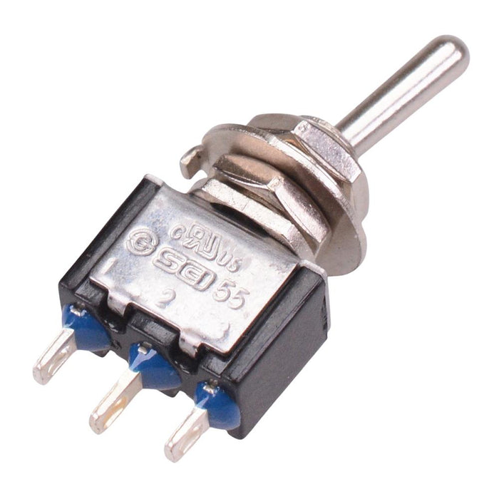 TA102A1 On-On Miniature Toggle Switch SPDT 6A