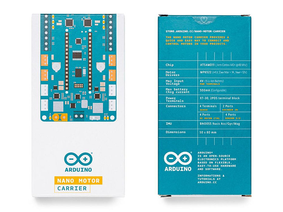 Arduino® Nano Motor Carrier