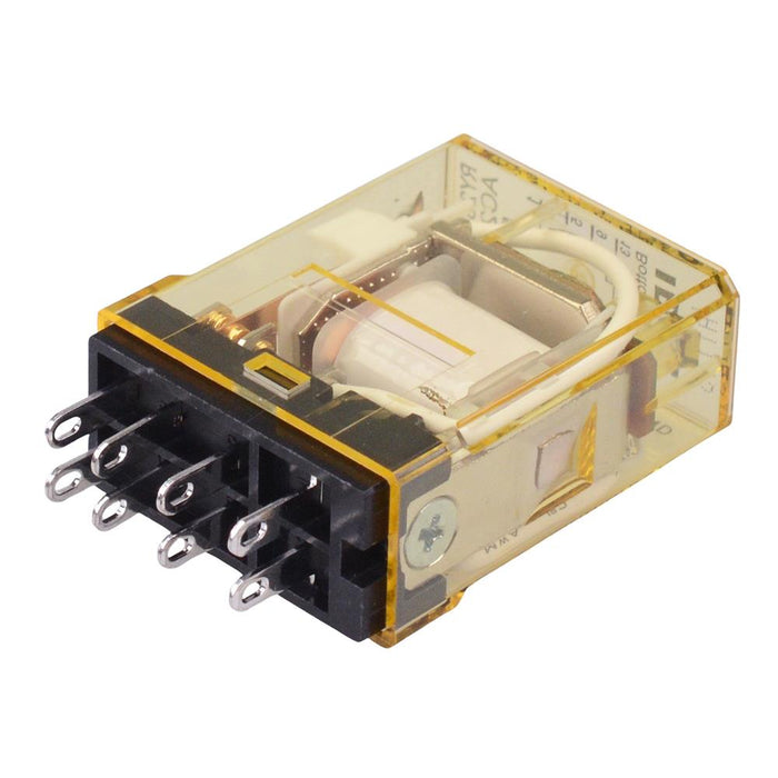 RY2S-ULAC24V 24VAC Plug In Miniature Power Relay Indicator 3A DPDT IDEC