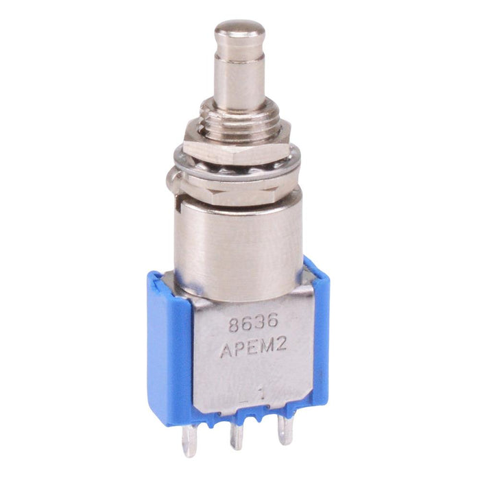 8636A APEM On-On Miniature Push Button Switch SPDT 4A 30VDC