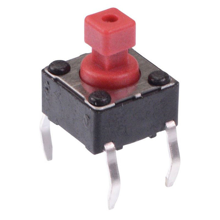 PHAP5-30VA2K3T2N2 APEM 7.3mm Height Square 6mm x 6mm Through Hole Tactile Switch 260g