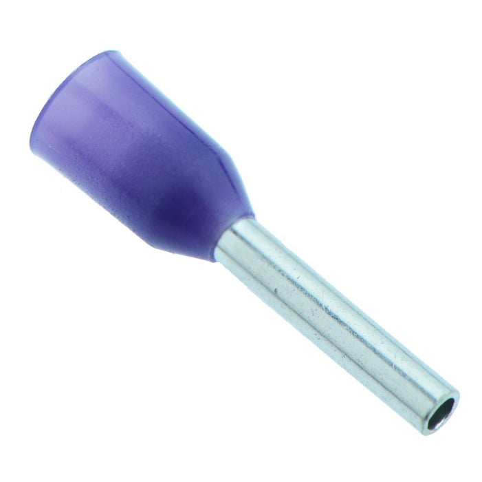 Violet 0.3mm Bootlace Ferrule - Pack of 100