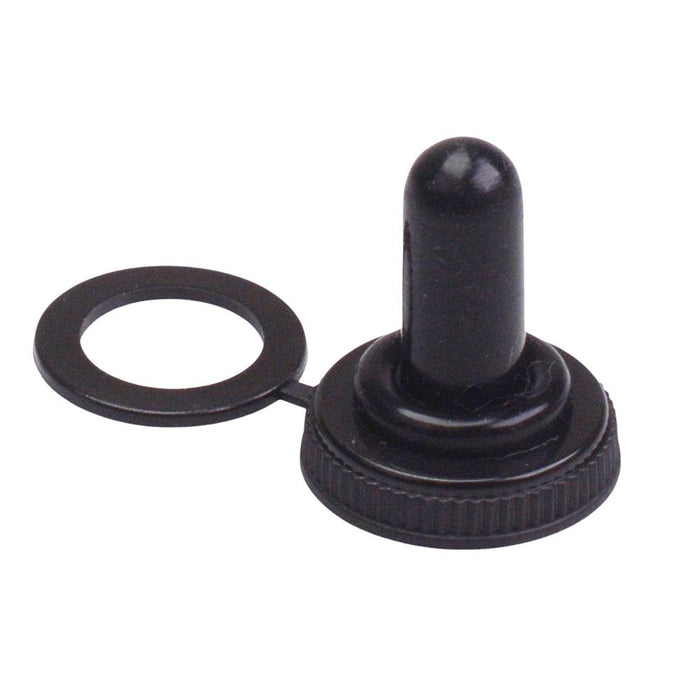 Black Silicone 12mm Toggle Switch Cover