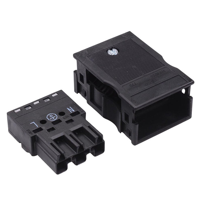 770-113 WAGO 3 Pole WINSTA MIDI Male Socket Strain Relief 25A