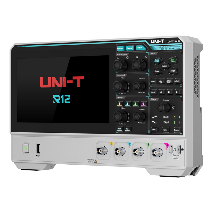 UPO1154HD High Resolution Touch-Screen 4 Channel Oscilloscope 150MHz Uni-T