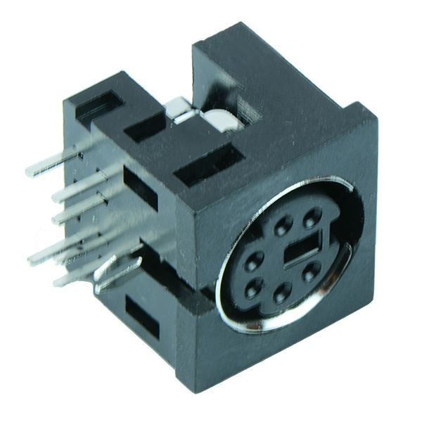 6-Way PCB DIN Mini Socket
