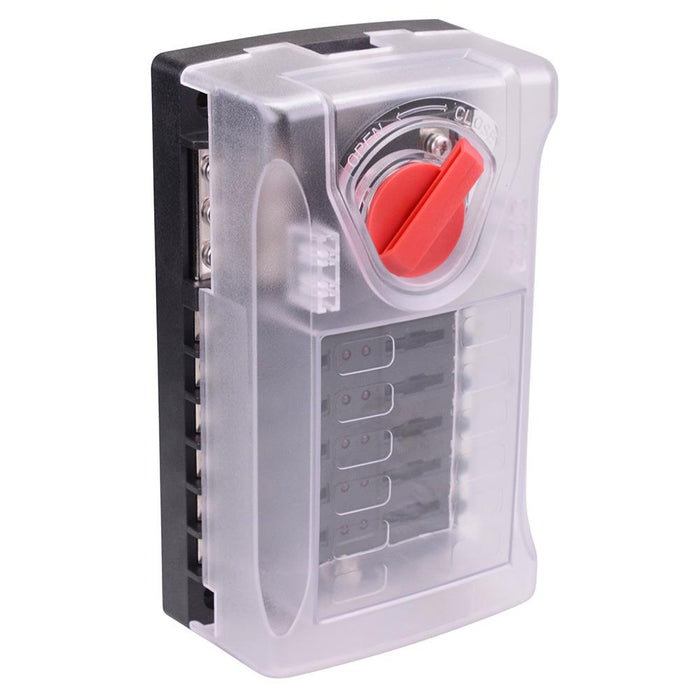 12 Way Automotive Standard Blade Fuse Box 100A 32VDC