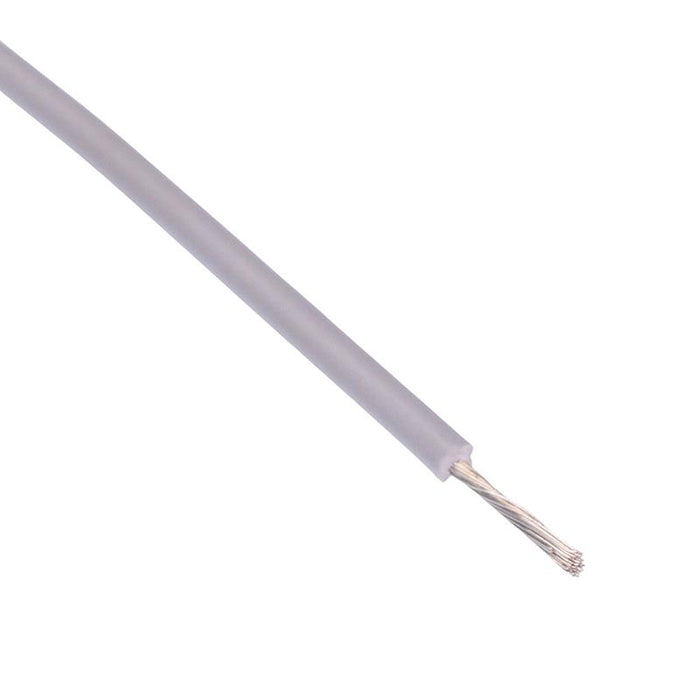 Grey UL1015 18AWG 34/0.18mm Tinned Copper Stranded Wire (price per metre)