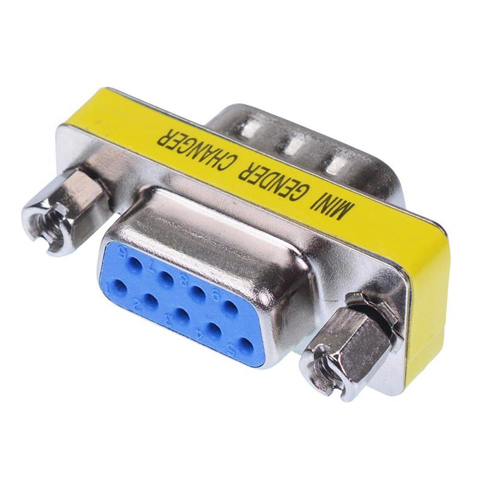 9 Way D Sub Male to Female Adapter Connector