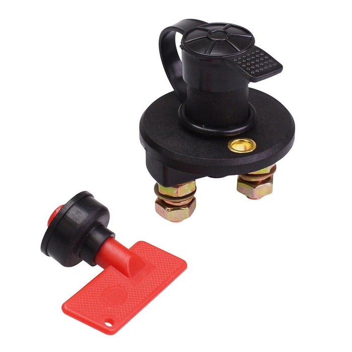 On-Off Key Rotary Battery Isolator Switch M8 200A 12-24V