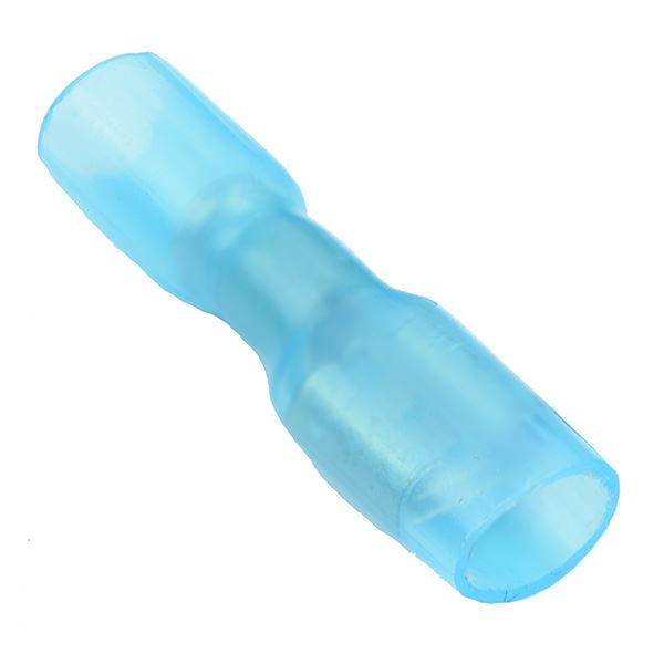 Blue Heatshrink 6.3mm Female Insulated Crimp Connector
