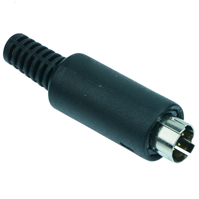 6-Pin Mini DIN Plug Connector