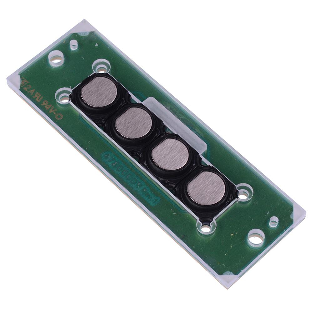 PR004000 4-Key Rear Mounting Stainless Steel Keypad IP65 APEM — Maplin ...