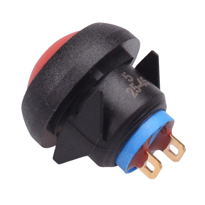 IBR3SAD6 Red Momentary Snap-In 12mm Push Button Switch SPST IP67