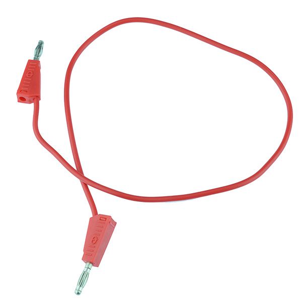 Red 4mm Stackable Test Lead 100cm