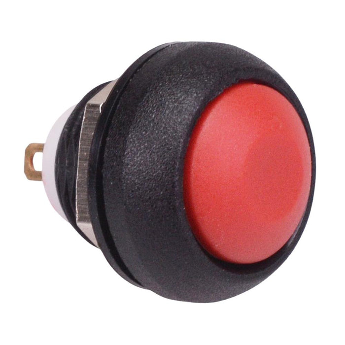 ISR3SAD600 Red Momentary 12mm Push Button Switch SPST IP67 APEM