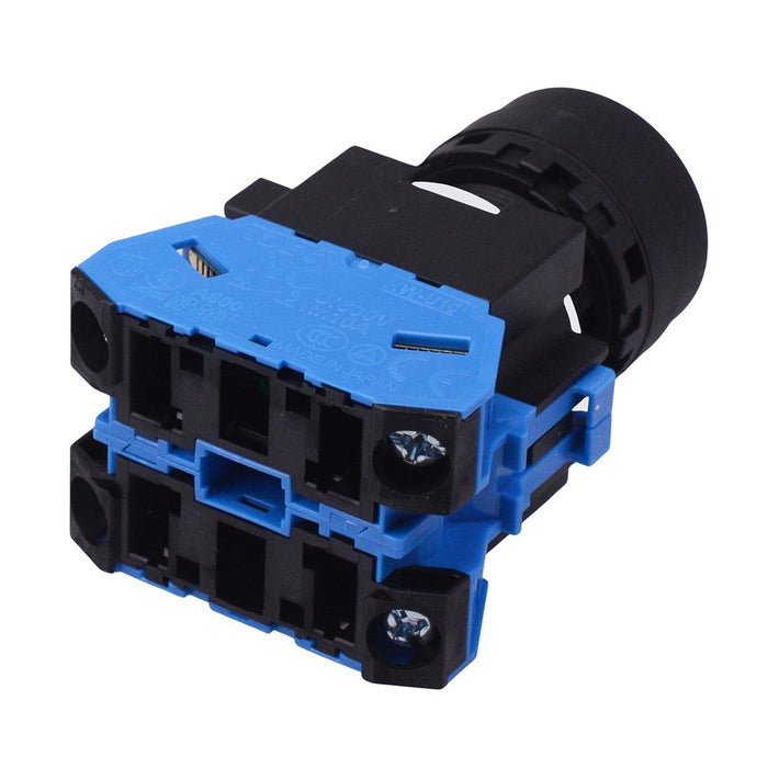 HW1B-M1F20S Blue 22mm Momentary Push Button Switch 2NO IDEC