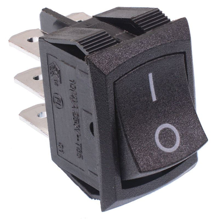 On-On Rectangle Rocker Switch DPDT 10A