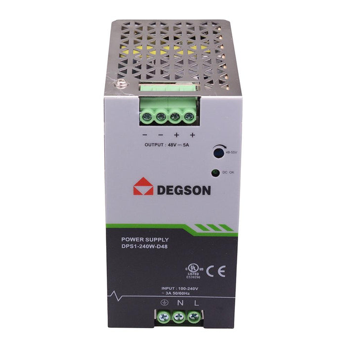 48VDC 240W DIN Rail Power Supply 230VAC