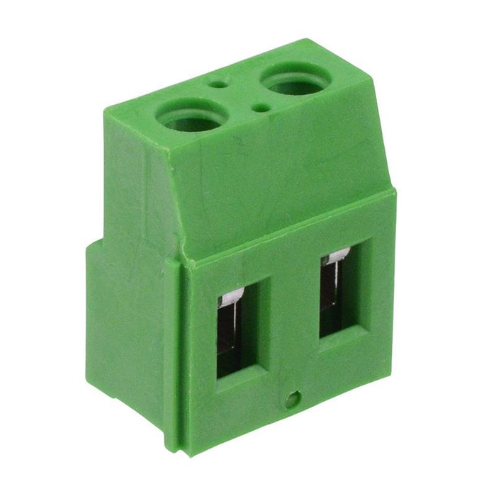 2-Way 7.5mm PCB Terminal Block Green 20A 300V