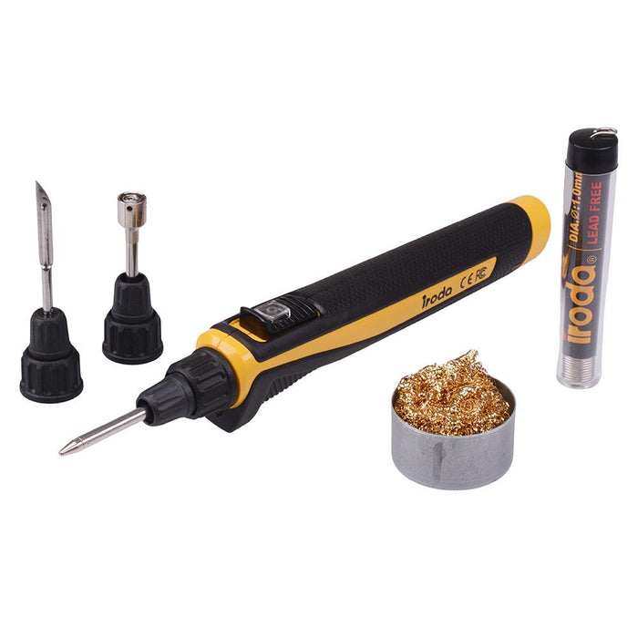 IRODA PRO-25TK Temperature Adjustable Rechargeable Soldering Iron Kit 30W