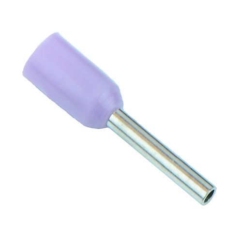 Violet 0.25mm Bootlace Ferrule - Pack of 100