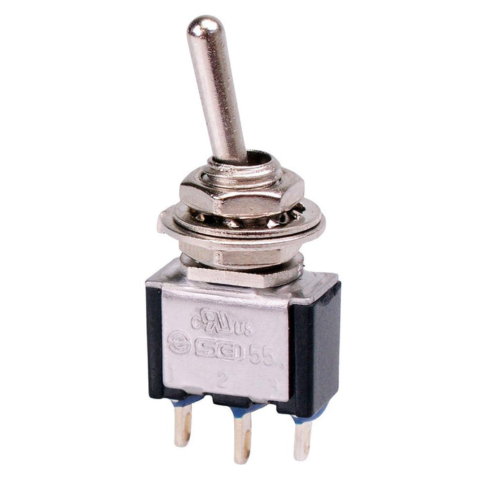 TA106A1 On-(On) Momentary Miniature Toggle Switch SPDT 6A