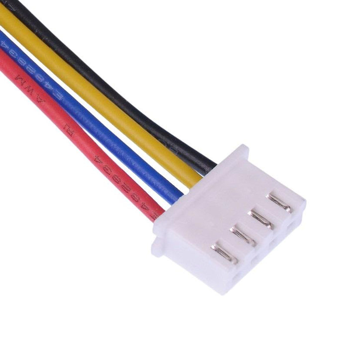 4 Way Male Prewired JST-XH Connector 15cm