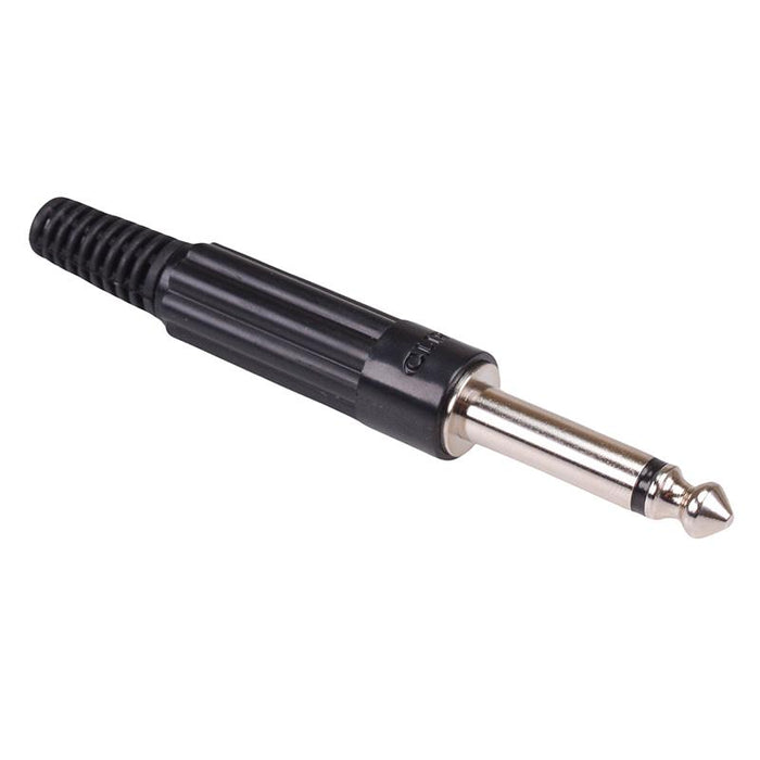 FM1022 6.35mm 1/4" Mono Unscreened Jack Plug Strain Relief CLIFF