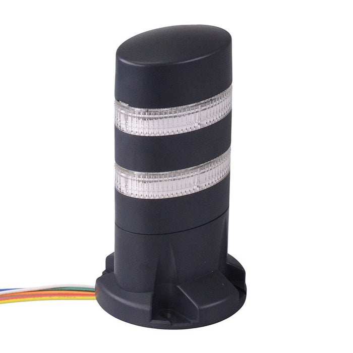 IDEC LD6A-2DQB-RGC Red/Green Clear Lens Stack Light LED Tower Direct Mount 24VAC/DC