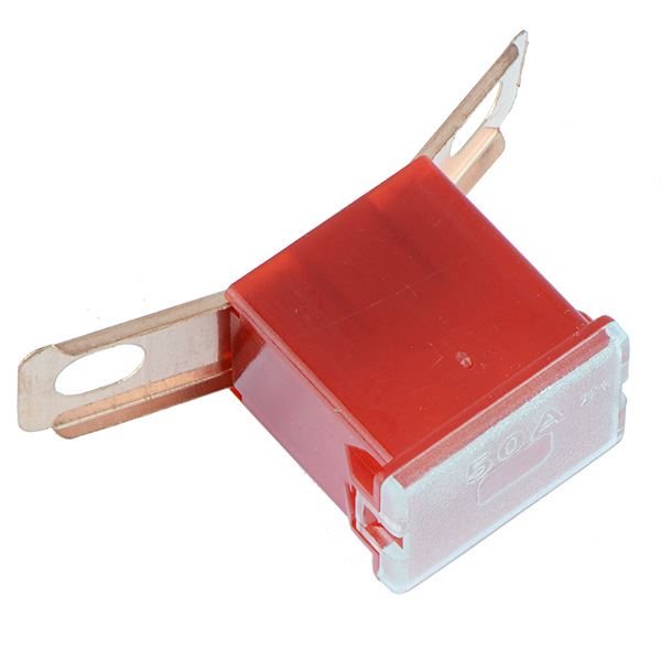 50A Red Screw Fit Male PAL Fuses