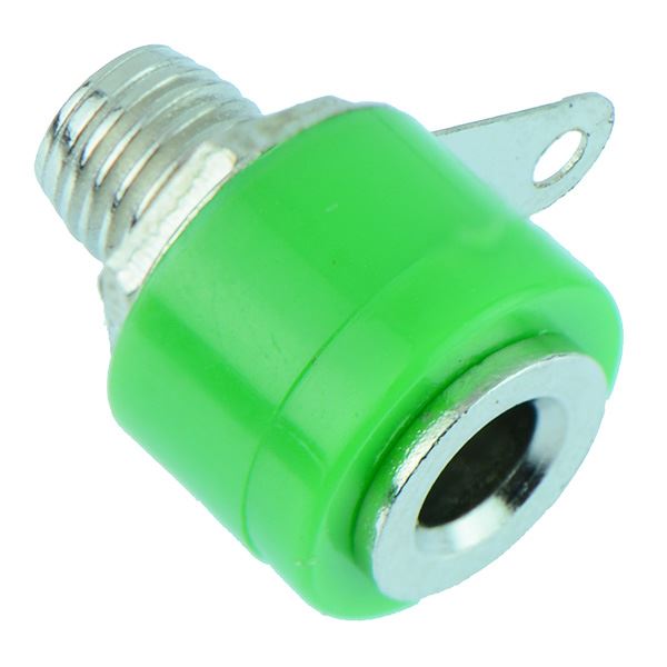 Green 4mm Insulated Test Socket