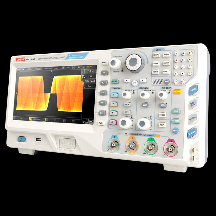 MSO3352E 2 Analog 16 Digital Channel Oscilloscope Touch Screen 350MHz Uni-T