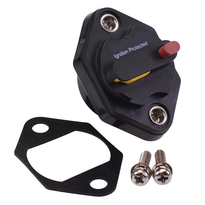10A Mini Panel Mount Manual Reset On-Off Circuit Breaker IP66